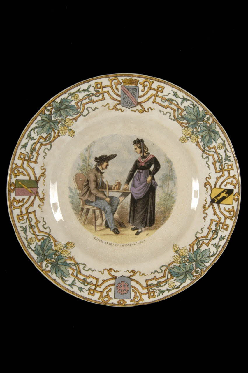 assiette plate 1960.131.3 Photo