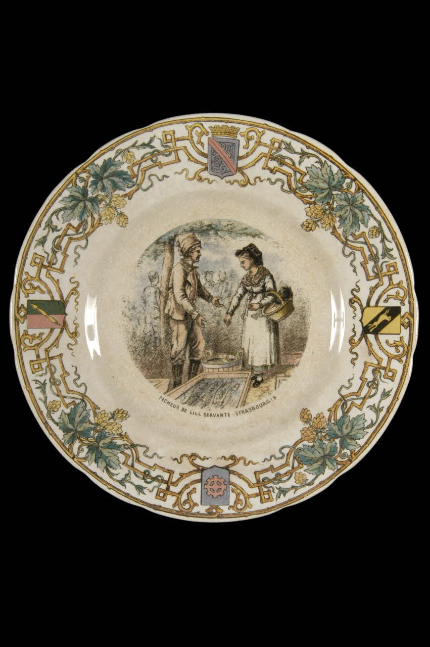 assiette plate 1960.131.4 Photo