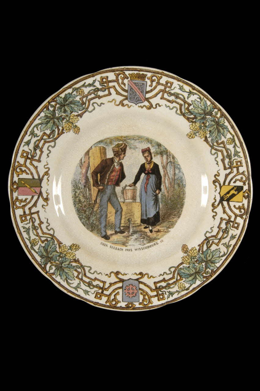 assiette plate 1960.131.5 Photo