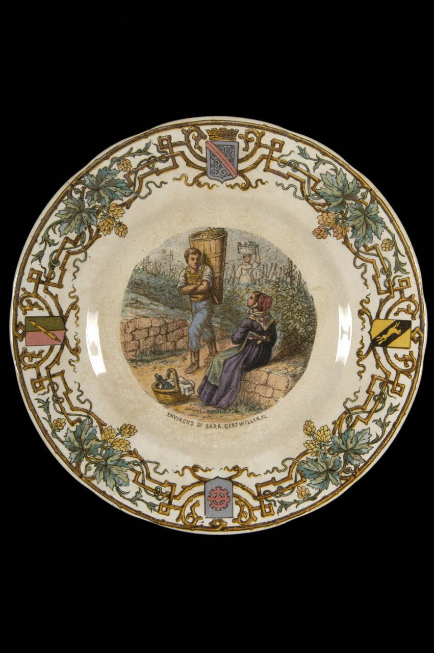 assiette plate 1960.131.6 Photo