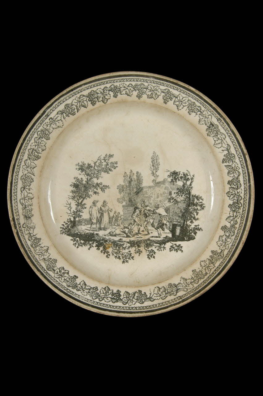 assiette plate 1960.144.3 Photo
