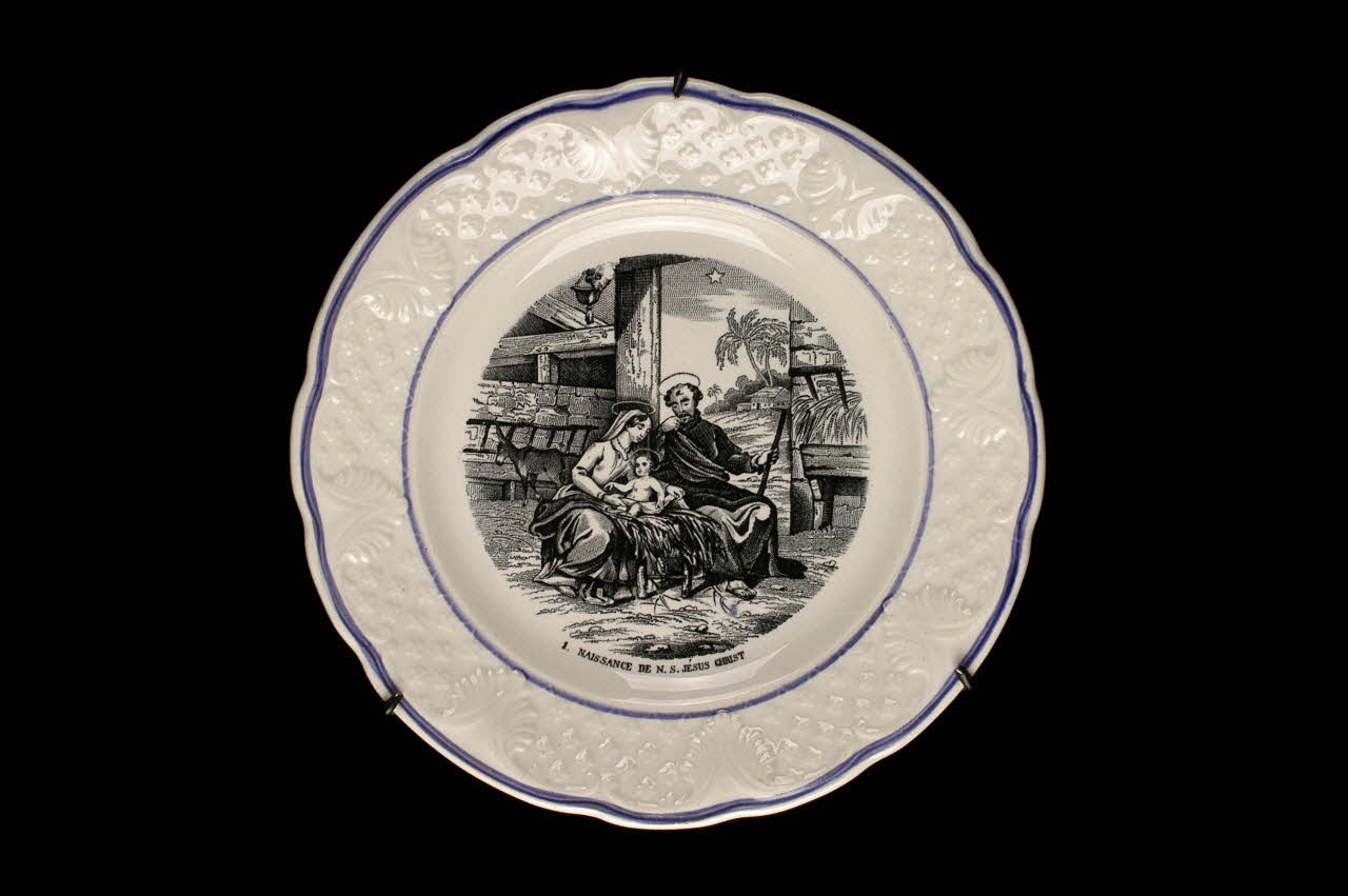 assiette plate 1960.38.1 Photo