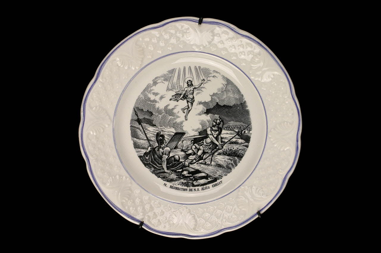 assiette plate 1960.38.12 Photo