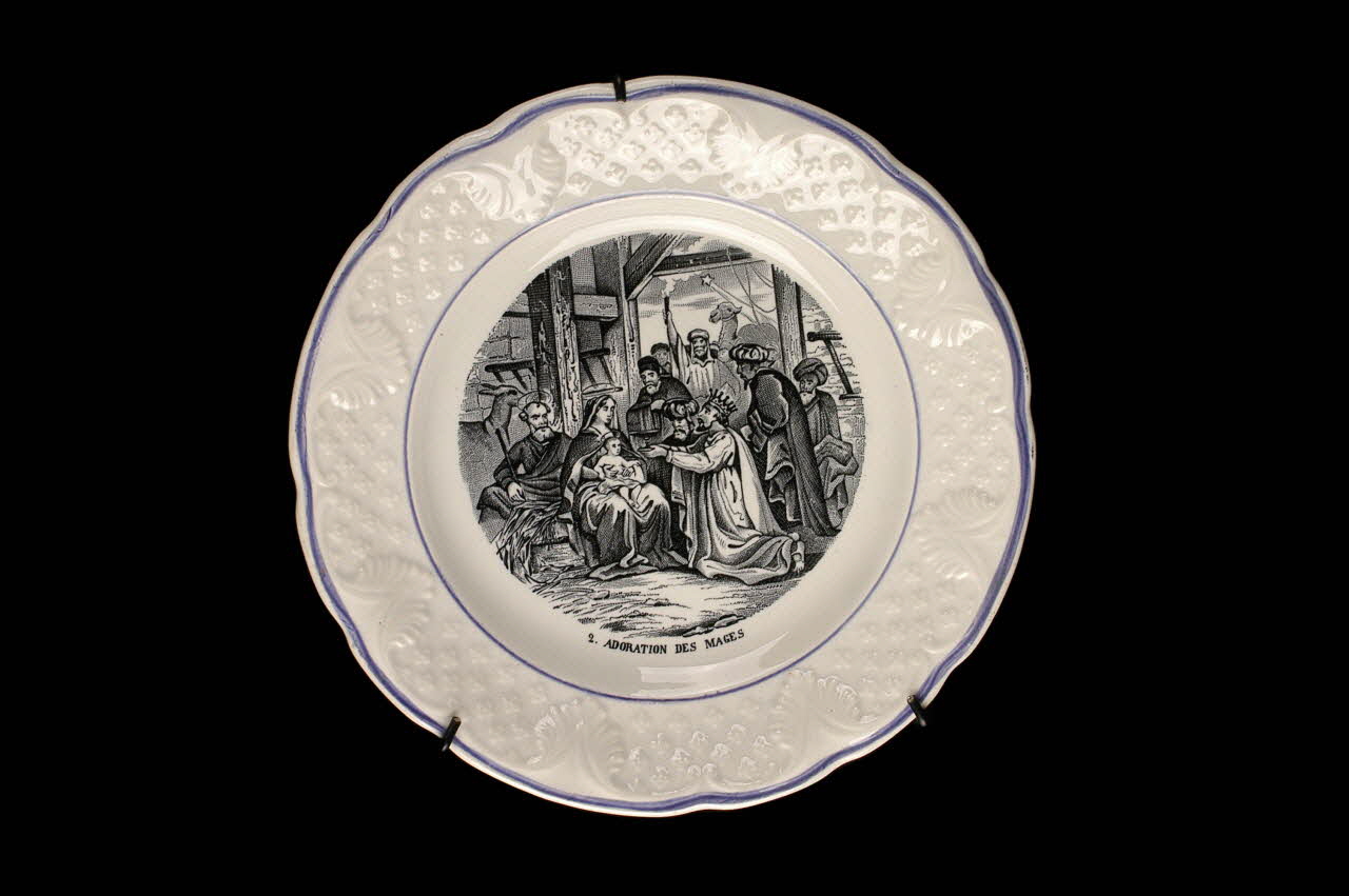 assiette plate 1960.38.2 Photo