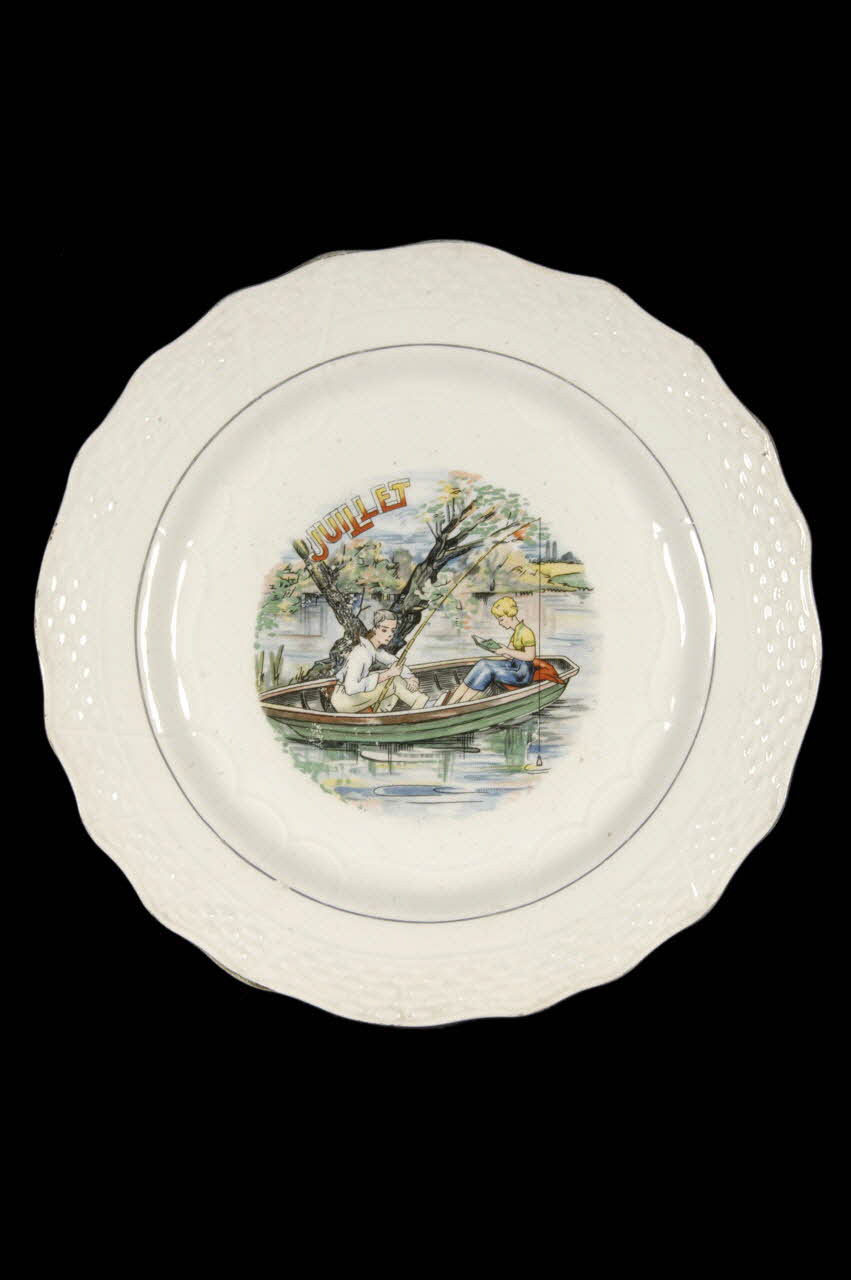 assiette plate 1960.38.21 Photo