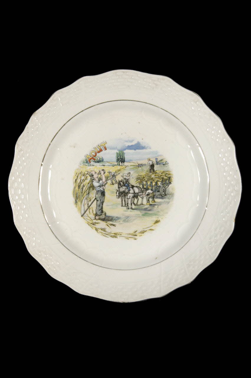 assiette plate 1960.38.22 Photo