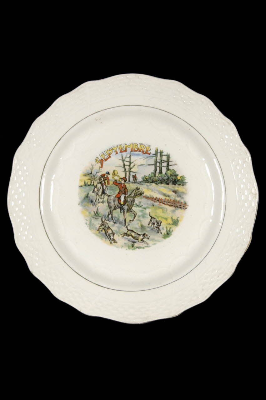 assiette plate 1960.38.23  Photo