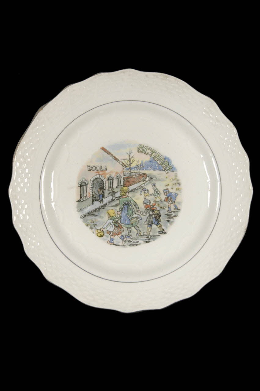 assiette plate 1960.38.24 Photo