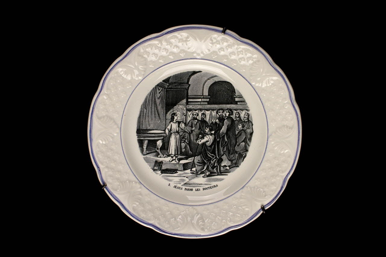assiette plate 1960.38.3 Photo
