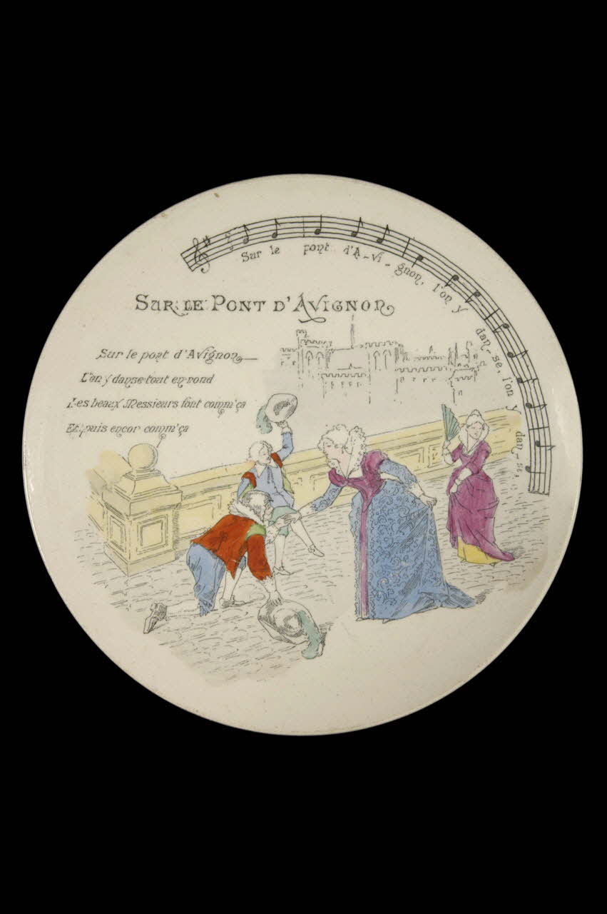 assiette plate 1960.38.31 Photo