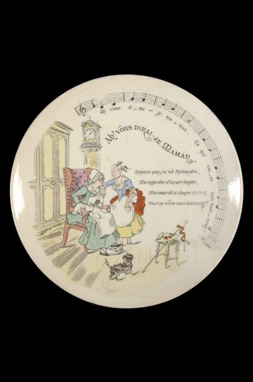 assiette plate 1960.38.35 Photo