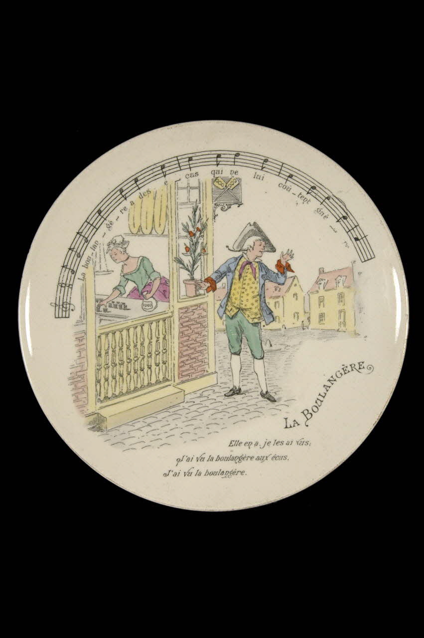 assiette plate 1960.38.38 Photo