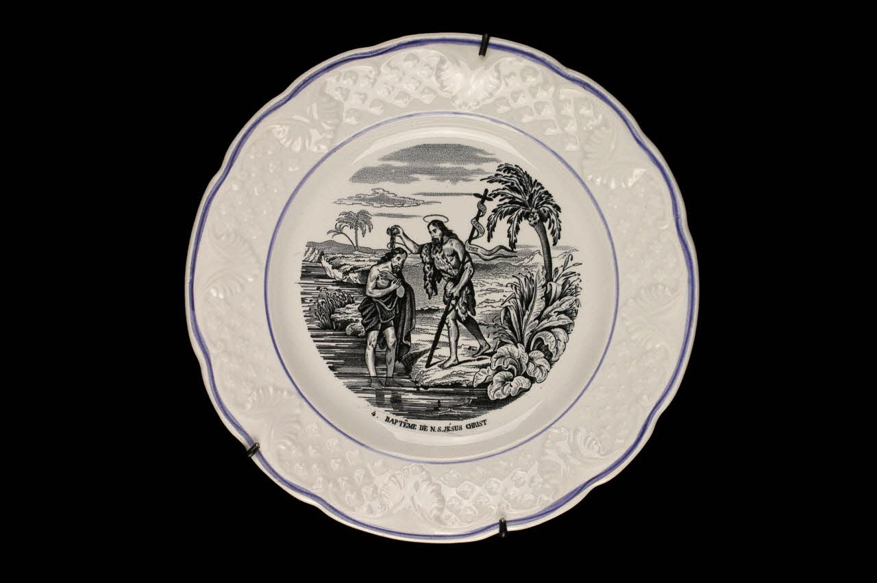 assiette plate 1960.38.4 Photo