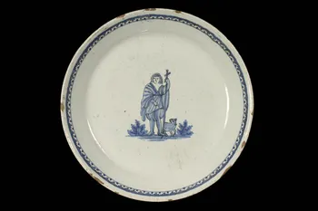 assiette calotte 1740 1960.4.13 Photo