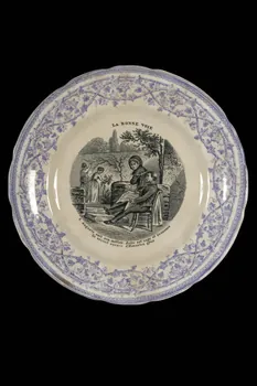 assiette plate 1960.45.1 Photo