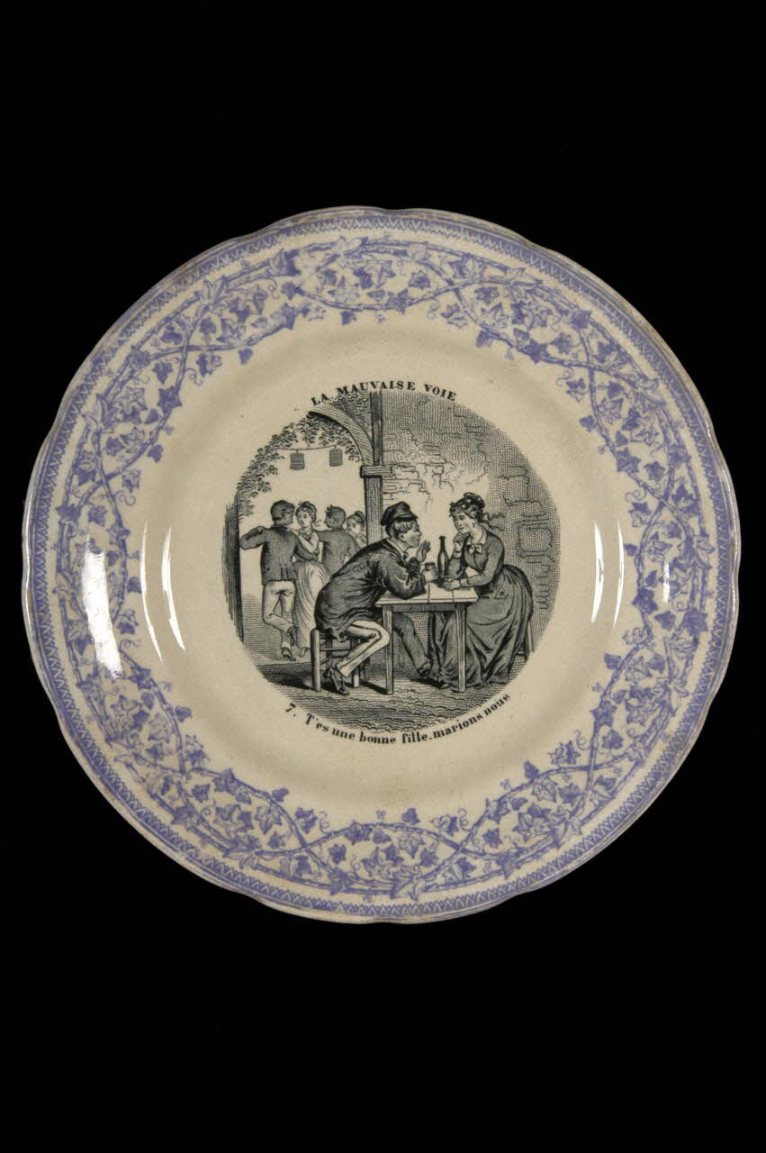 assiette plate 1960.45.2 Photo