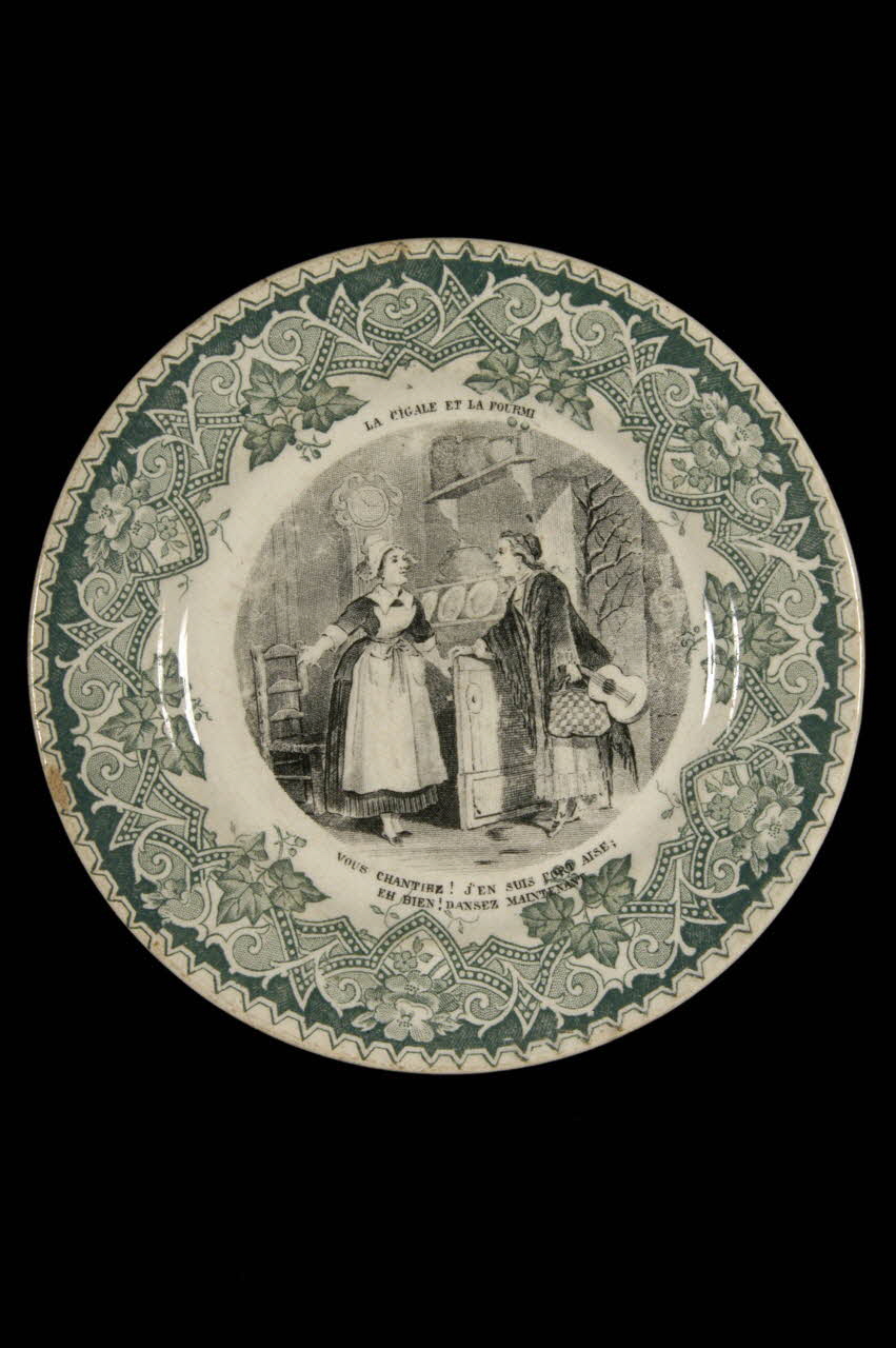 assiette plate 1960.45.5 Photo