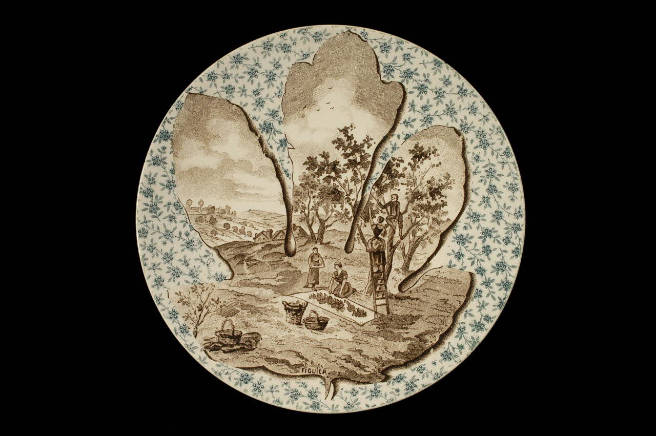 assiette plate 1960.84.10 Photo