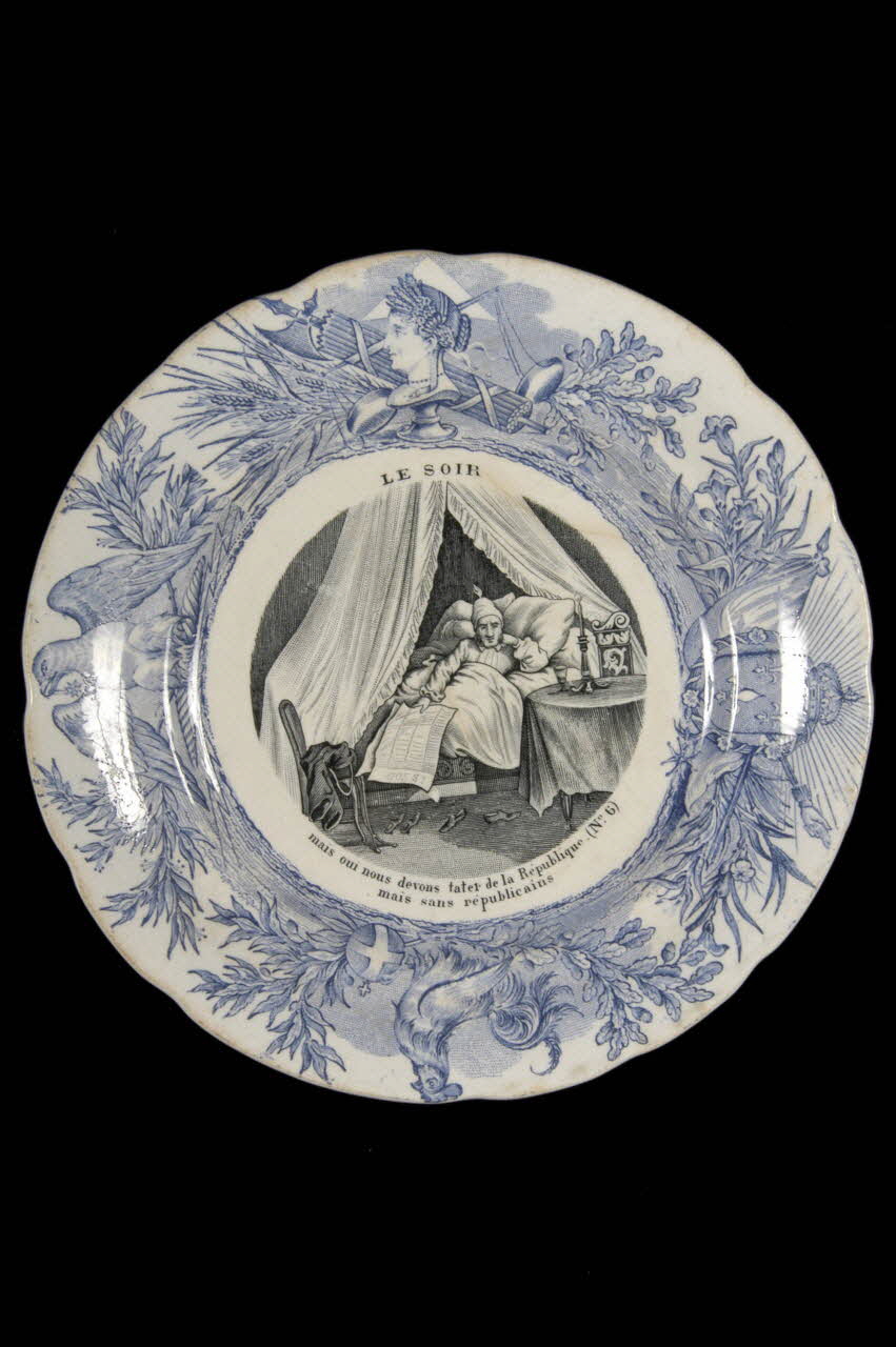 assiette plate 1960.84.41 Photo