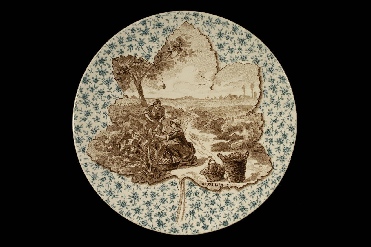 assiette plate 1960.84.5 Photo