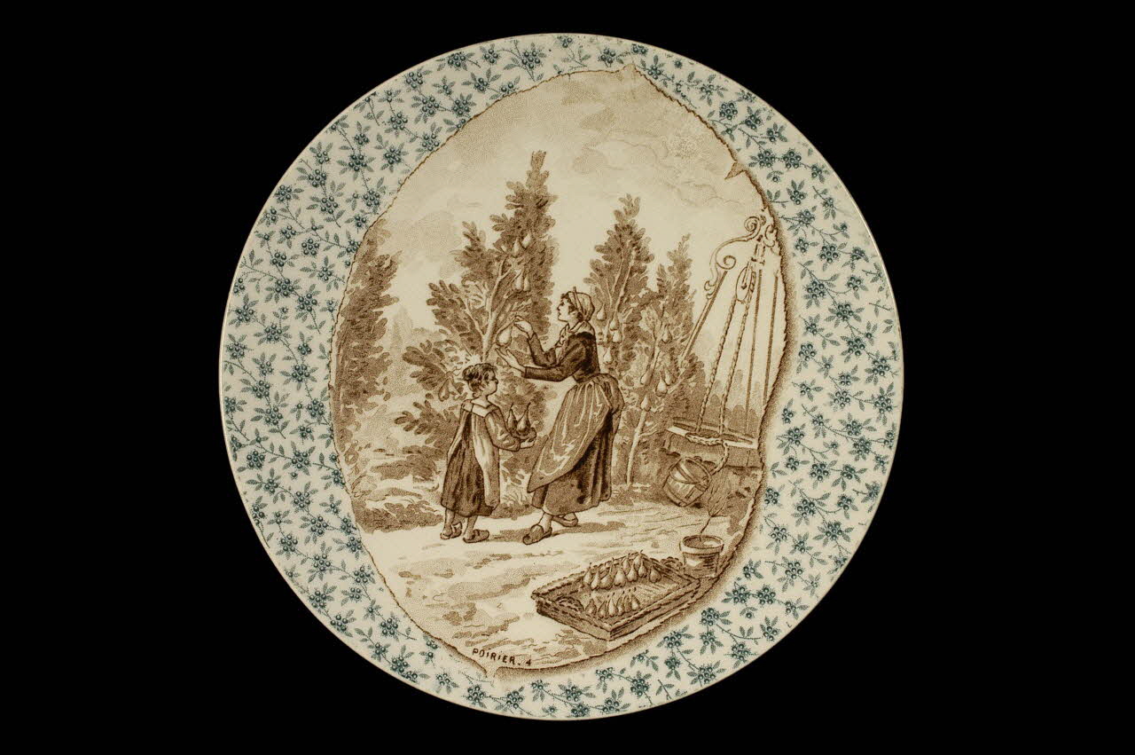 assiette plate 1960.84.7 Photo