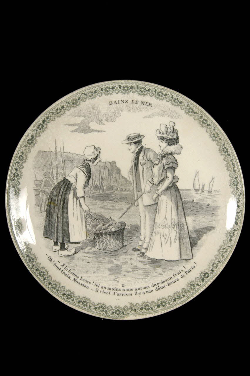assiette plate 1960.86.2 Photo