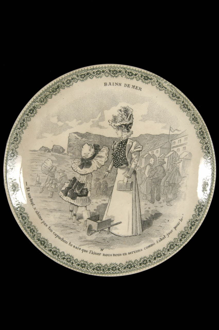 assiette plate 1960.86.3 Photo