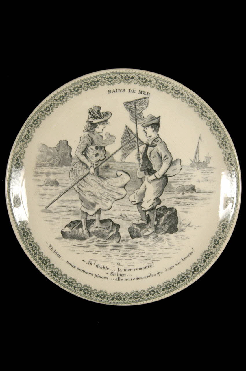 assiette plate 1960.86.5 Photo