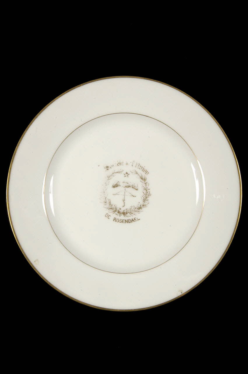 assiette plate 1960.88.6 Photo