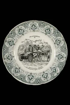 assiette plate Nord-Pas-de-Calais, France 1850-1900 1960.89.12 Photo