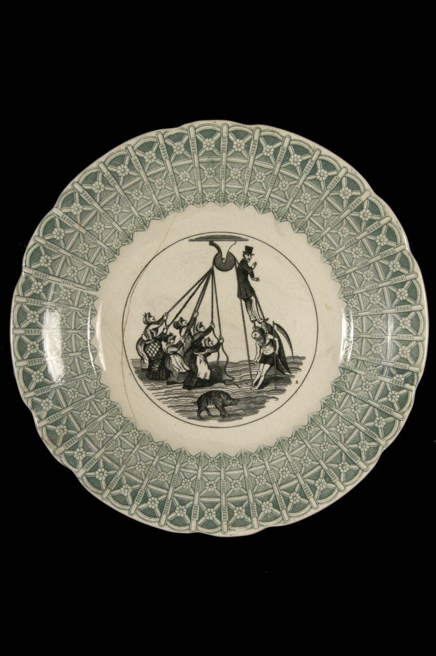 assiette plate 1960.89.3 Photo