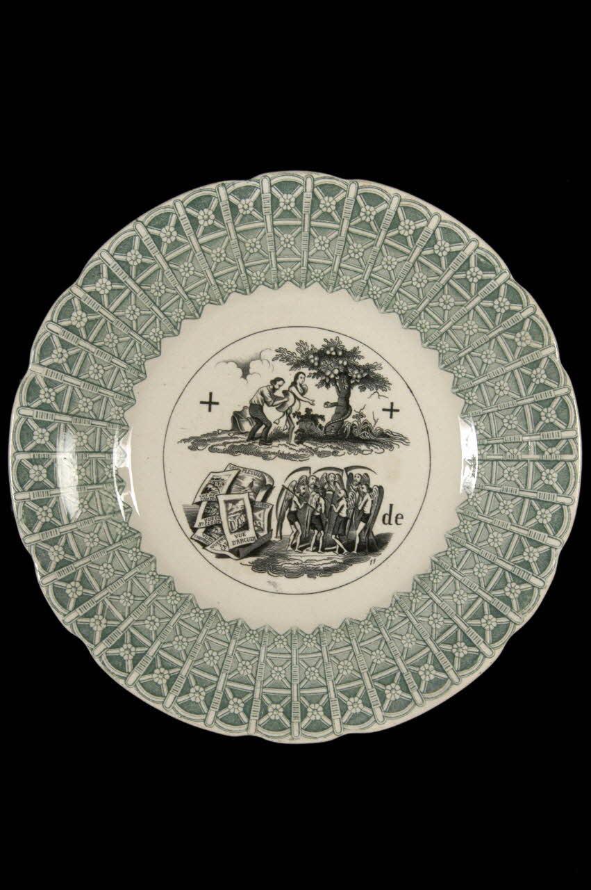 assiette plate 1960.89.9 Photo