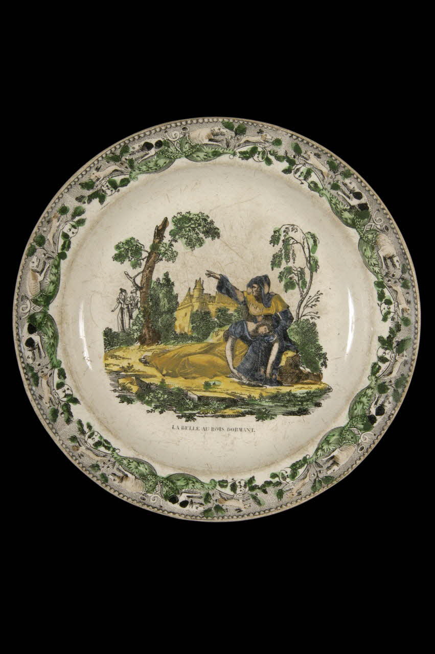assiette plate 1960.98.6 Photo