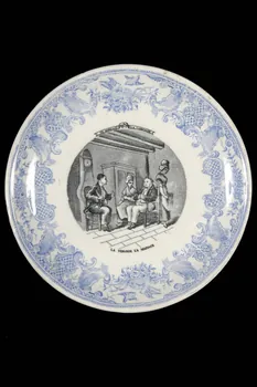 assiette plate 1960.98.9 Photo Mucem
