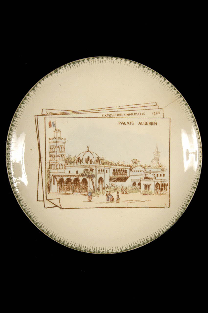 assiette plate 1961.113.2 Photo Mucem