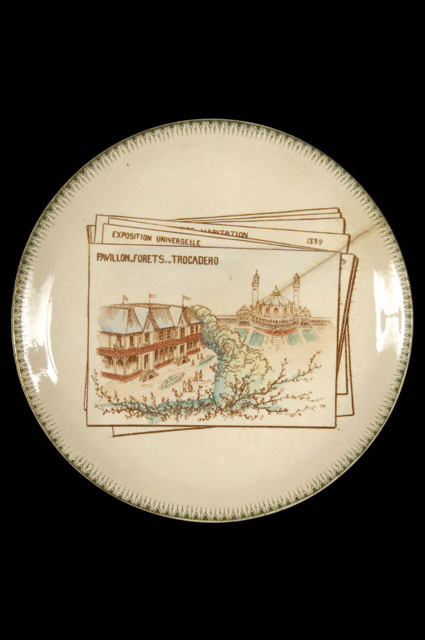 assiette plate 1961.113.6 Photo