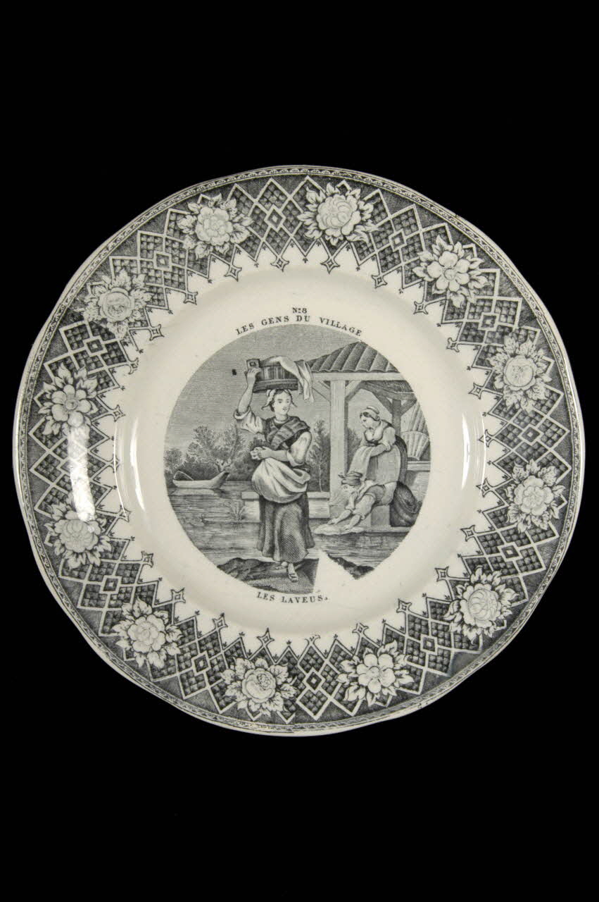 assiette plate 1961.16.10 Photo