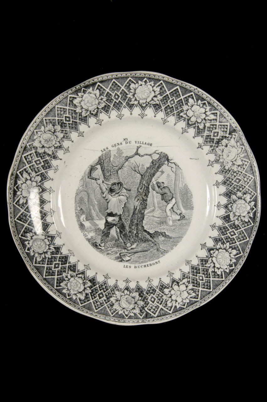 assiette plate 1961.16.3 Photo