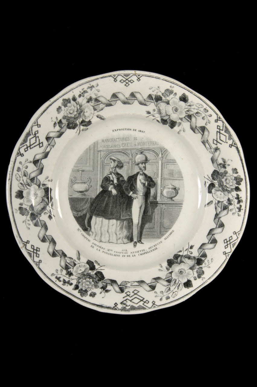 assiette plate 1961.2.1 Photo