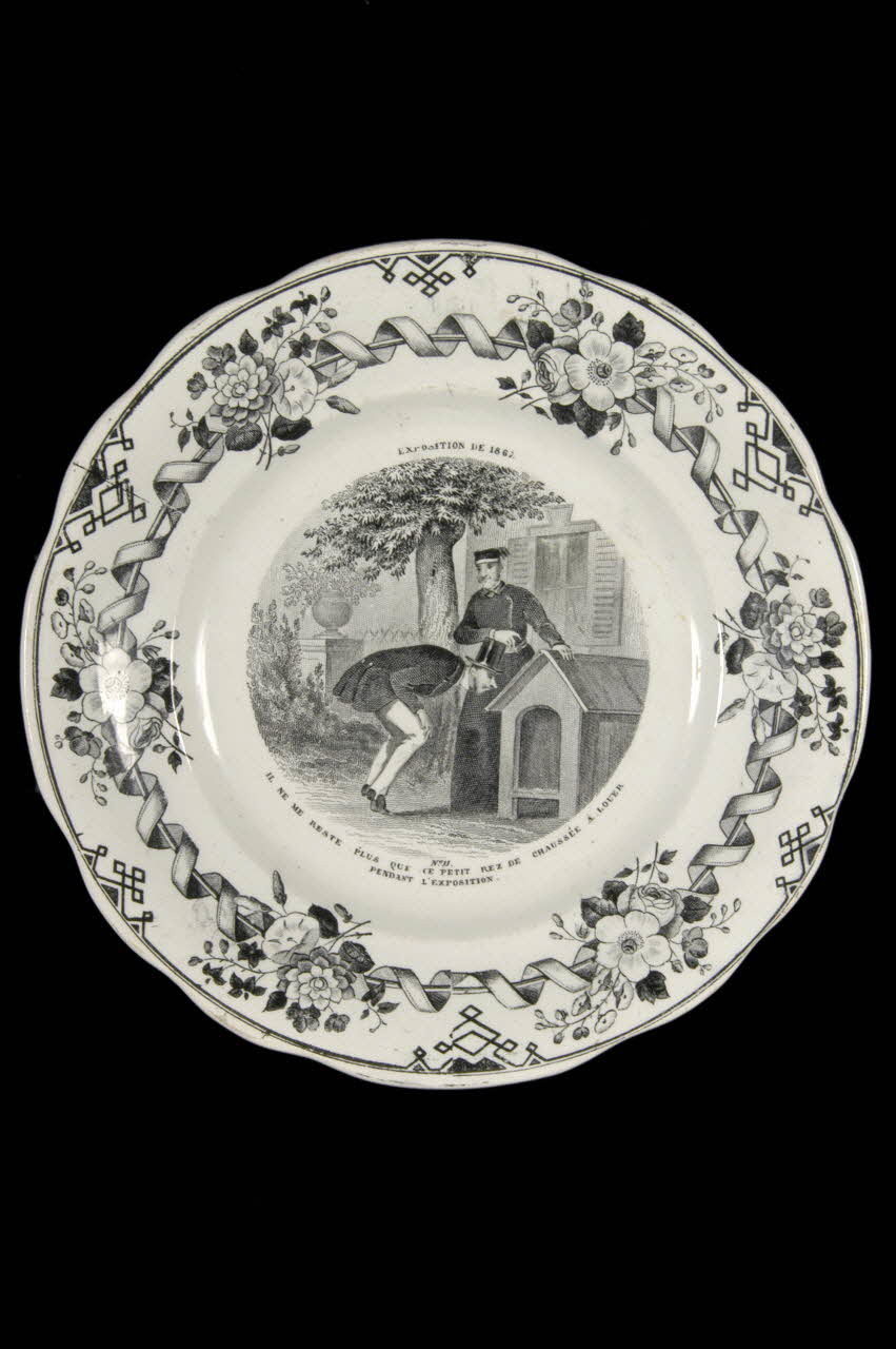assiette plate 1961.2.3 Photo