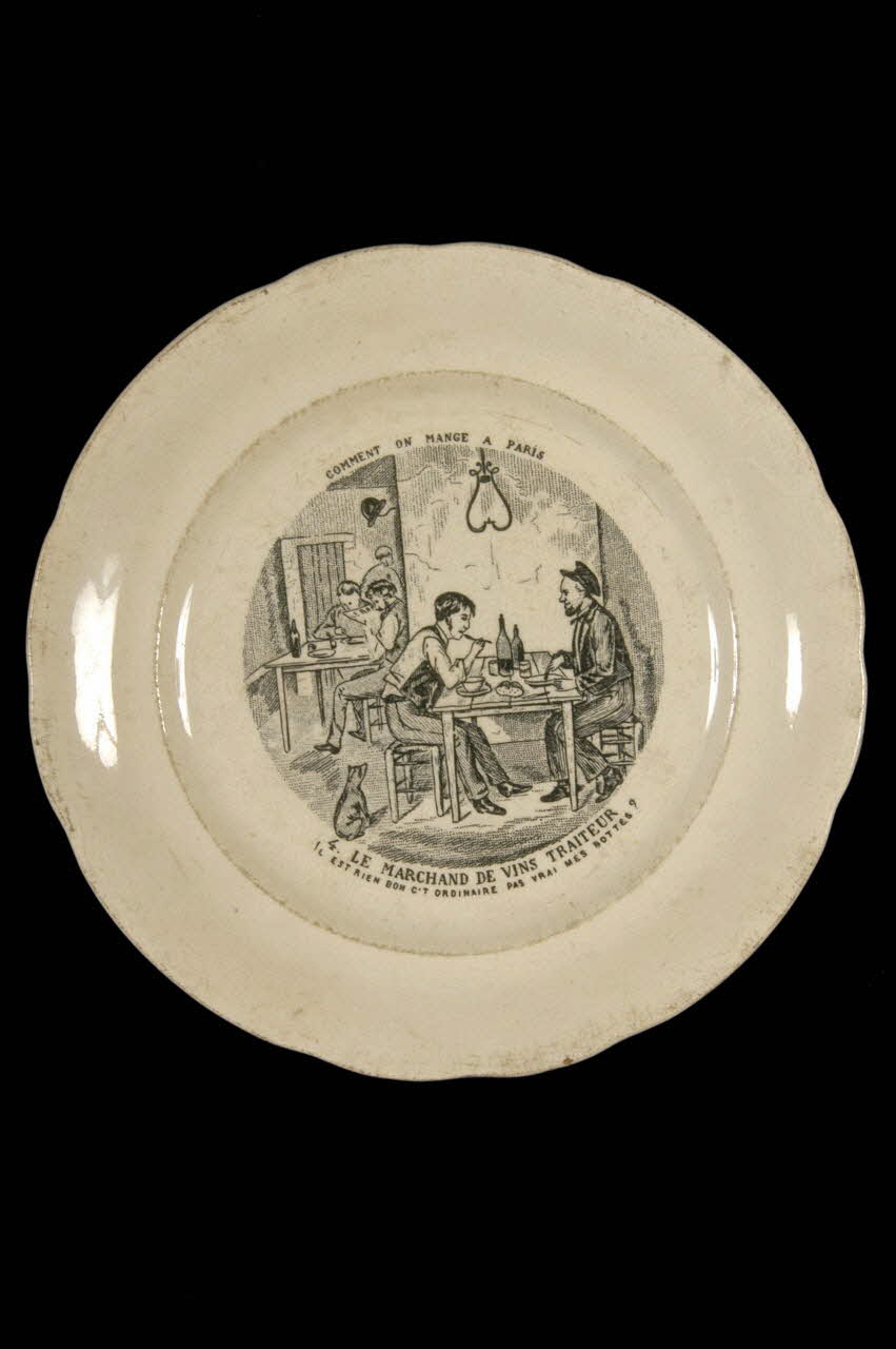assiette plate 1961.3.8 Photo