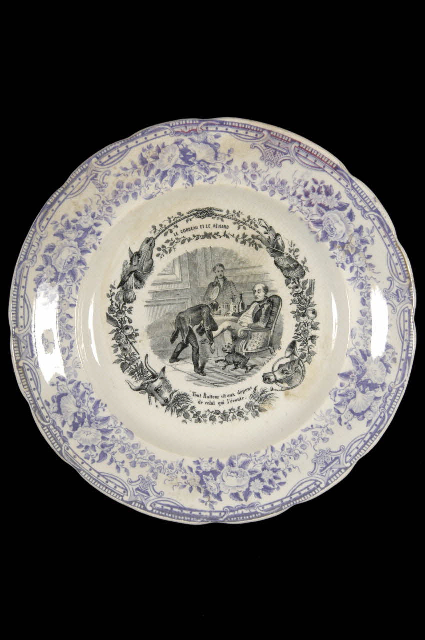assiette plate 1961.39.11 Photo