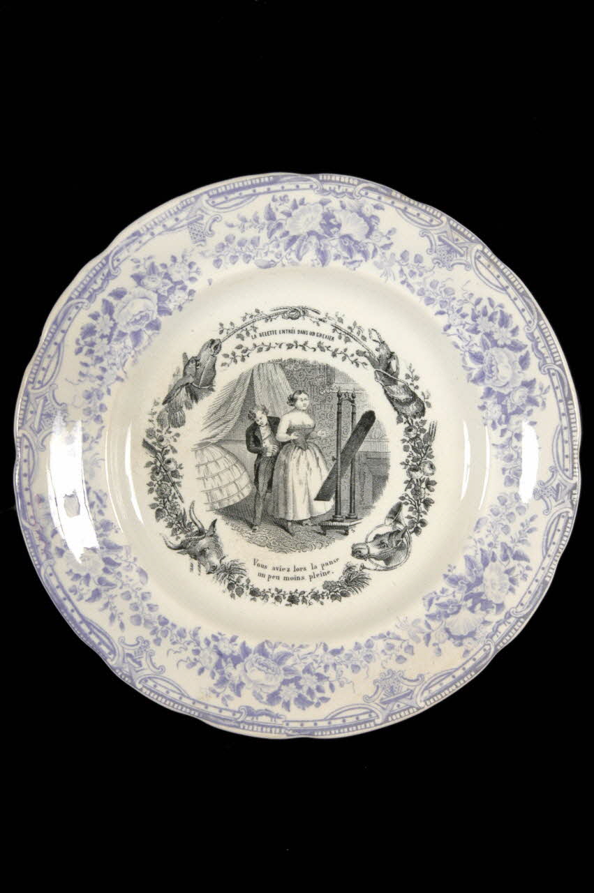 assiette plate 1961.39.2 Photo