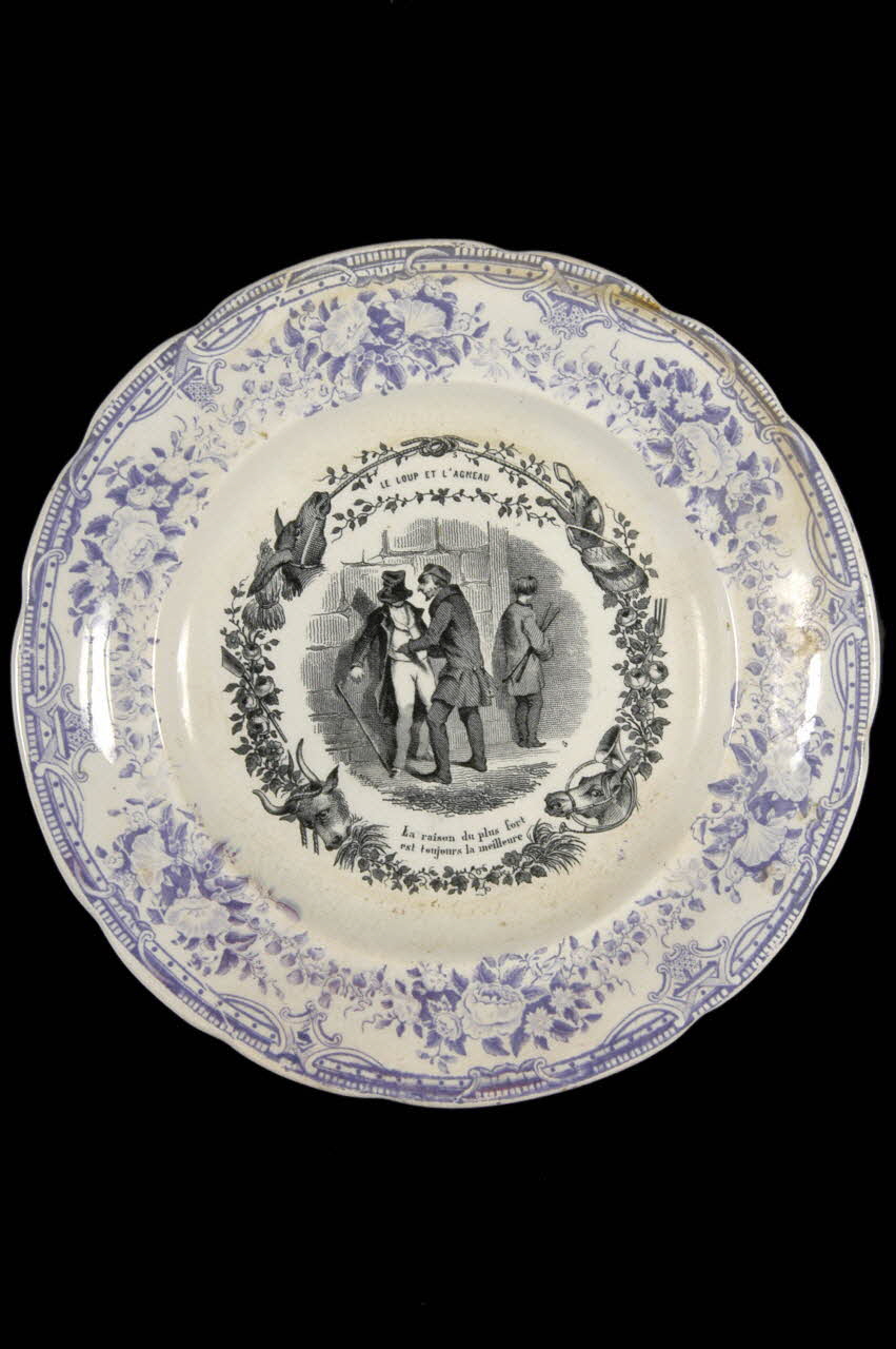 assiette plate 1961.39.4 Photo