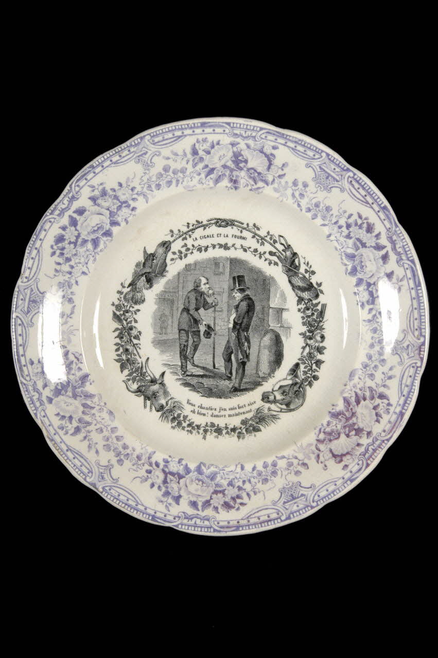 assiette plate 1961.39.5 Photo
