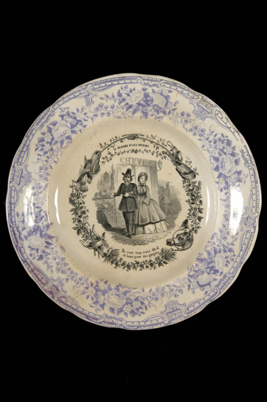 assiette plate 1961.39.6 Photo