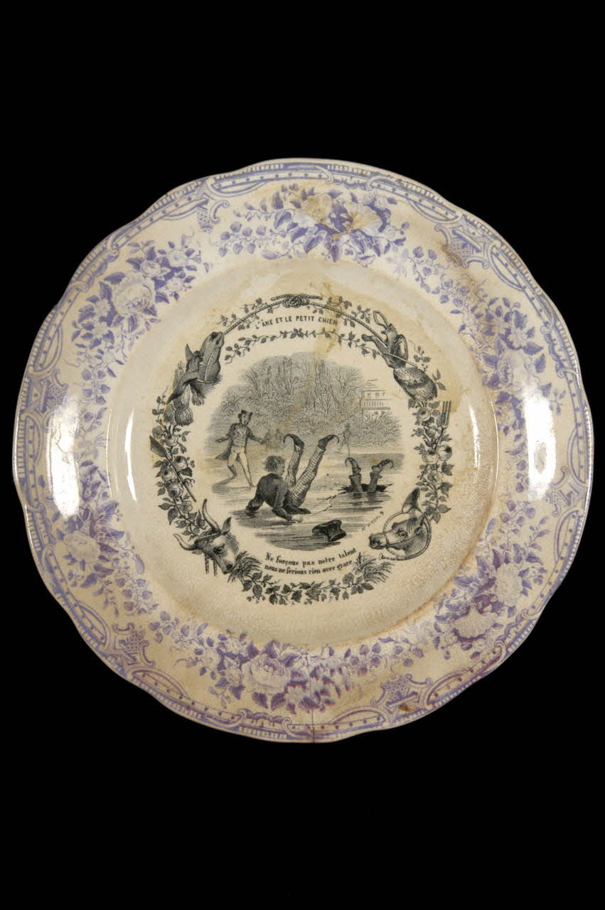 assiette plate 1961.39.8 Photo
