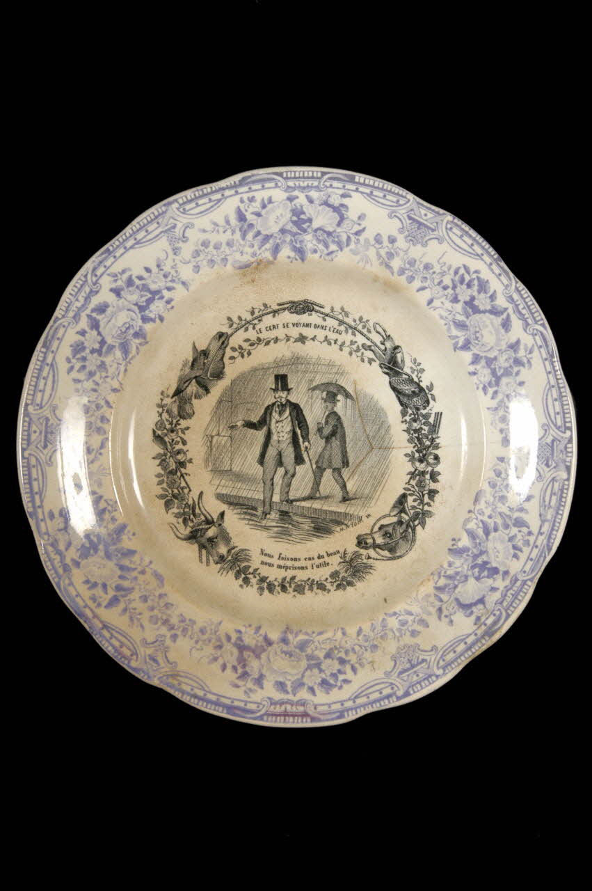 assiette plate 1961.39.9 Photo