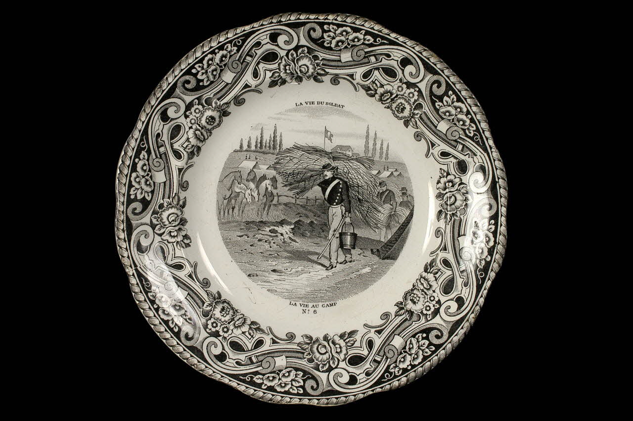 assiette plate 1961.95.13 Photo