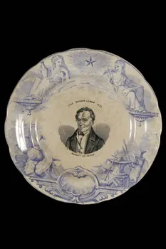 Hippolyte Boulenger assiette plate Île-de-France, France 1863-1878 1961.95.24 Photo